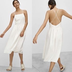 Aritzia Le Fou Hymne dress Linen